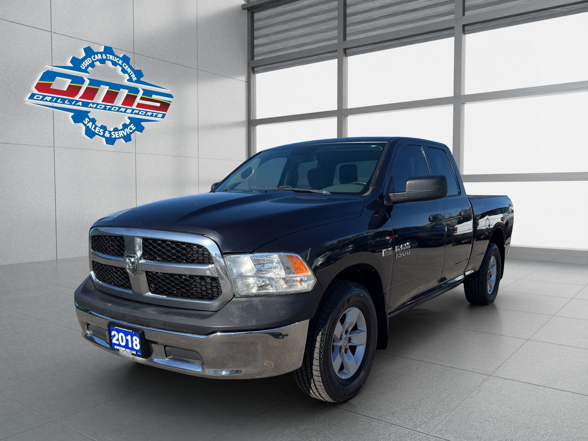 2018 RAM 1500 SXT QUAD CAB / $238.69 BIWEEKLY INCLUDING TAX / 6 PASSENGER / TRAILER BRAKE CONTROL
