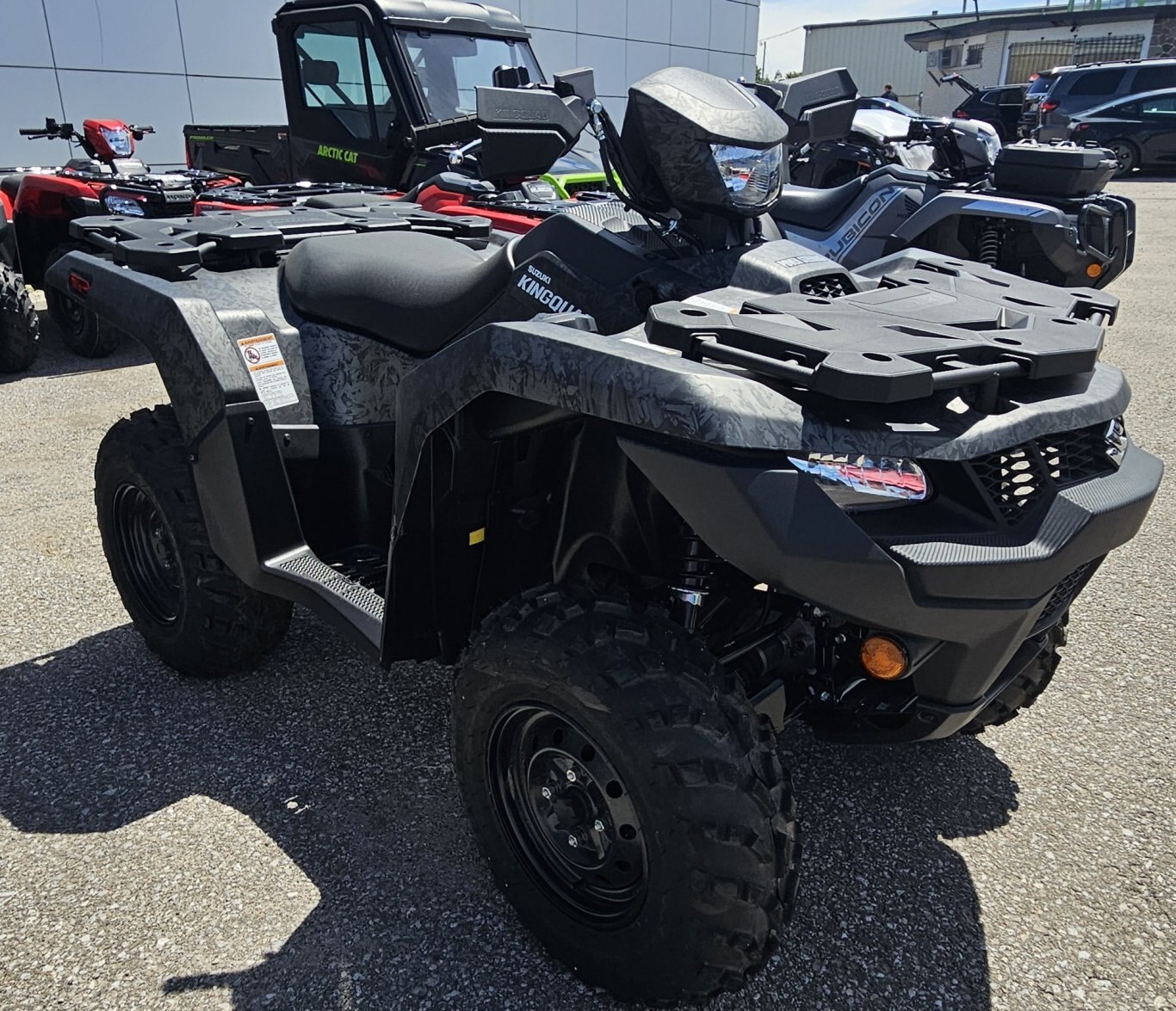 2026 Suzuki KingQuad 500XP Cast Carbon