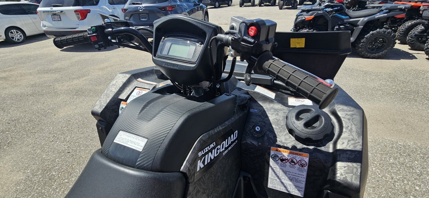 2026 Suzuki KingQuad 500XP Cast Carbon