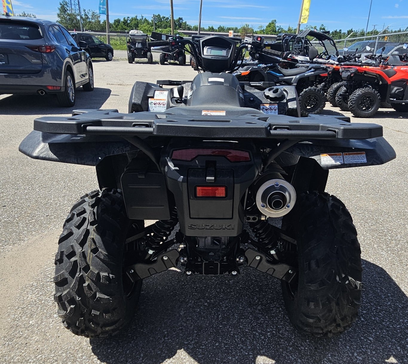 2026 Suzuki KingQuad 500XP Cast Carbon