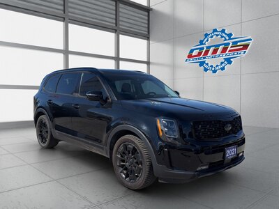 2021 KIA TELLURIDE SX / $321.80 BIWEEKLY INCLUDING TAX / 2ND ROW CAPTAIN CHAIRS / 7 PASSENGER / HEADS UP DISPLAY