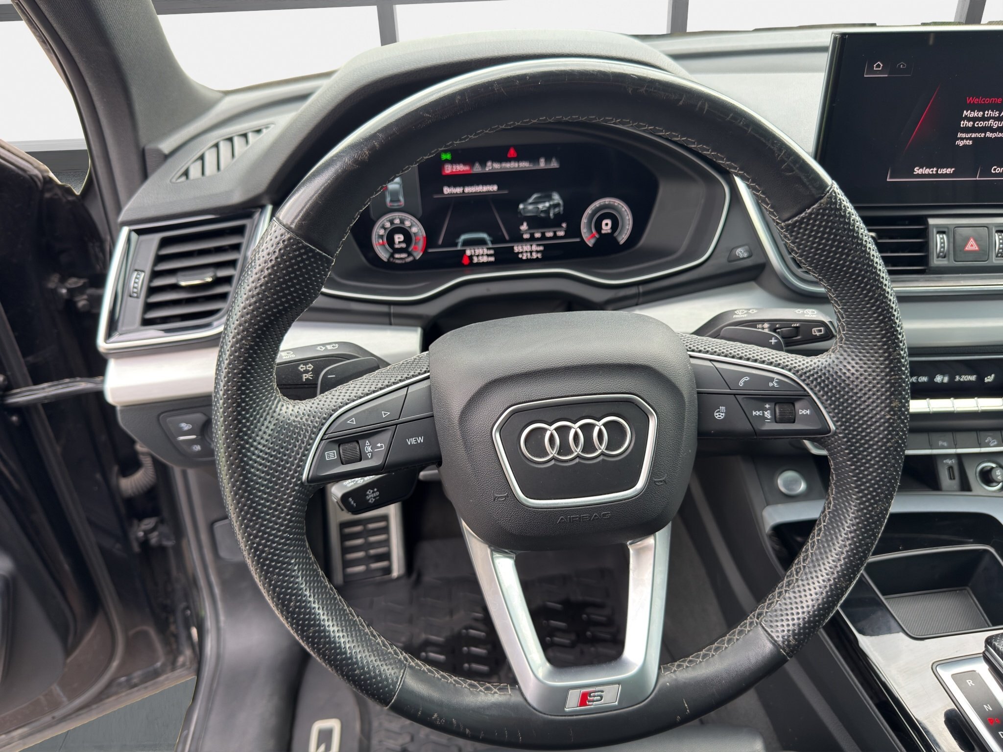 2022 AUDI Q5 PROGRESSIVE S LINE / $280.90 BIWEEKLY INCLUDING TAX / PANORAMIC SUNROOF / HEATED STEERING WHEEL