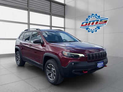 2021 JEEP CHEROKEE TRAILHAWK / $229.07 BIU=WEEKLY INCLUDING TAX / REMOTE START / HEATED STEERING WHEEL