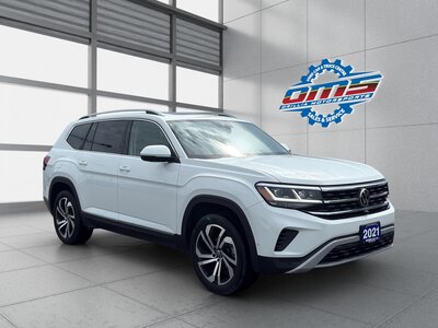 2021 VOLKSWAGEN ATLAS EXECLINE / $259.98 BIWEEKLY INCLUDING TAX / 2ND ROW CAPTAIN'S CHAIRS / NAVIGATION / REMOTE START