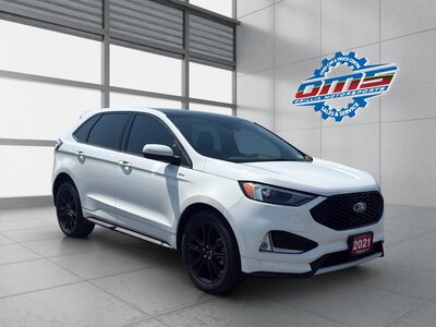 2021 FORD EDGE ST-LINE / $193.53 BIWEEKLY INCLUDING TAX / NAVIGATION / PANORAMIC SUNROOF / REMOTE START