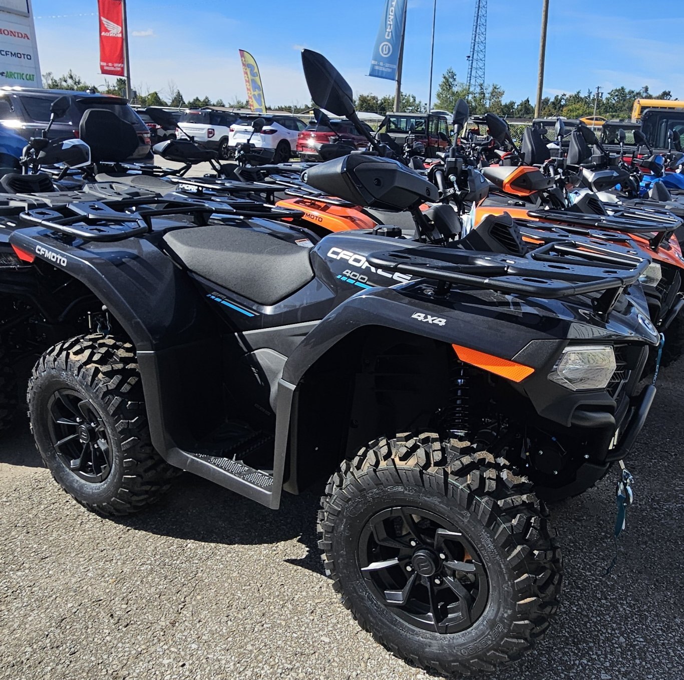 2026 CFMOTO CFORCE 400 BASE Jet Black