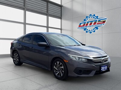 2018 HONDA CIVIC SEDAN SE / $202.25 BIWEEKLY INCLUDING TAX / REMOTE START / ADAPTIVE CRUISE CONTROL
