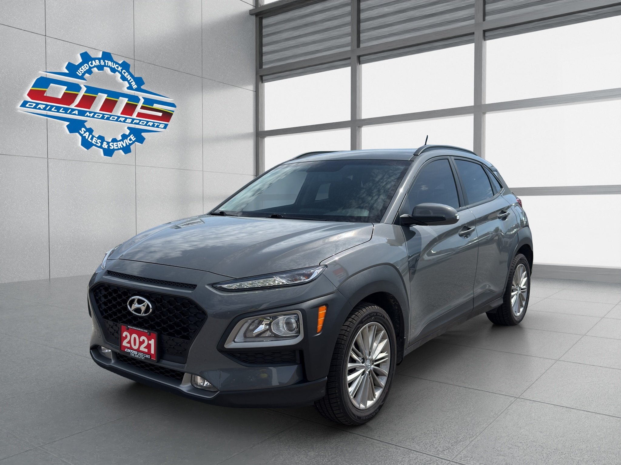 2021 HYUNDAI KONA PREFERRED / $191.70 BIWEEKLY INCLUDING TAX / HEATED STEERING WHEEL / BLIND SPOT MONITORING