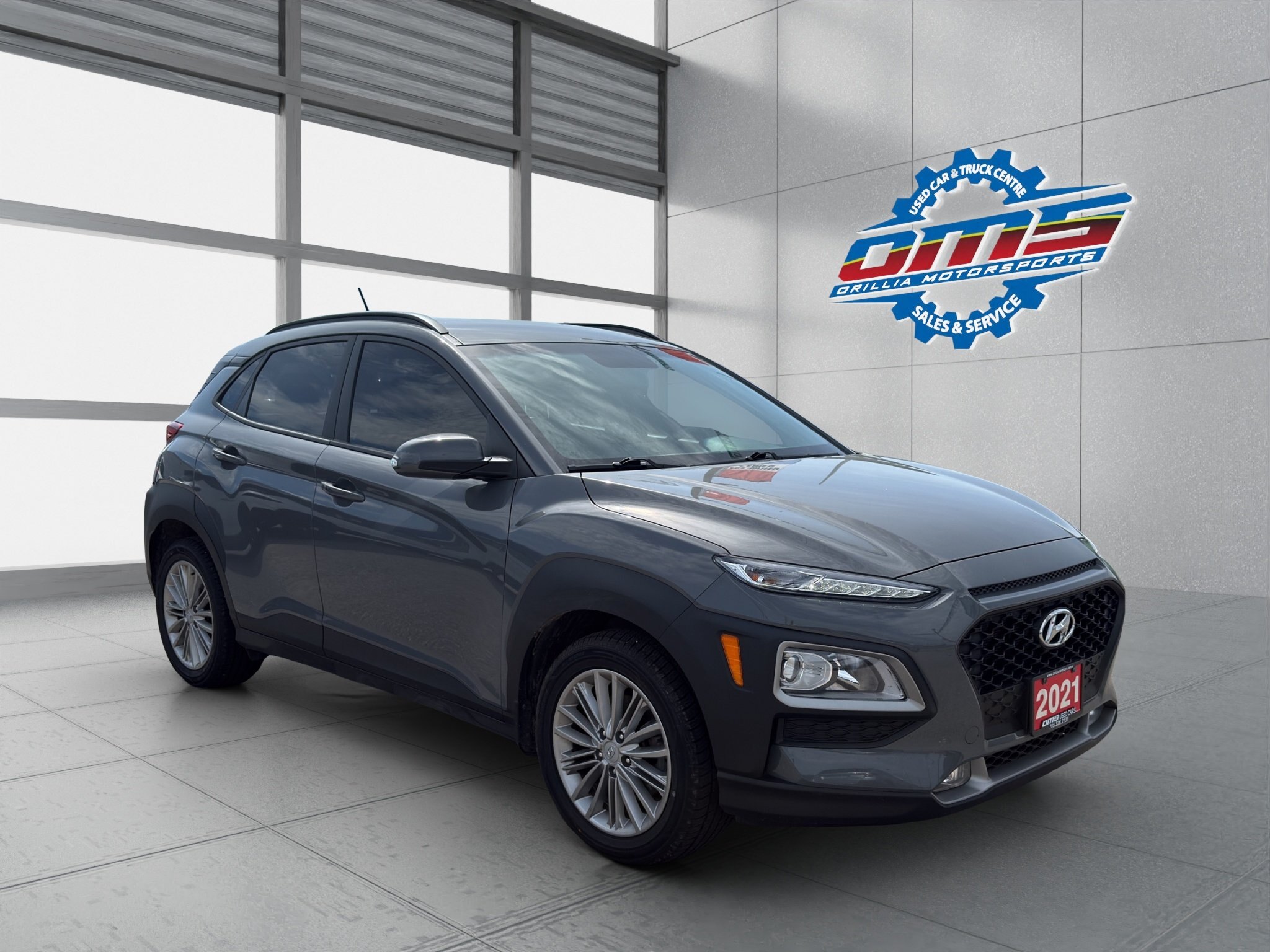 2021 HYUNDAI KONA PREFERRED / $191.70 BIWEEKLY INCLUDING TAX / HEATED STEERING WHEEL / BLIND SPOT MONITORING