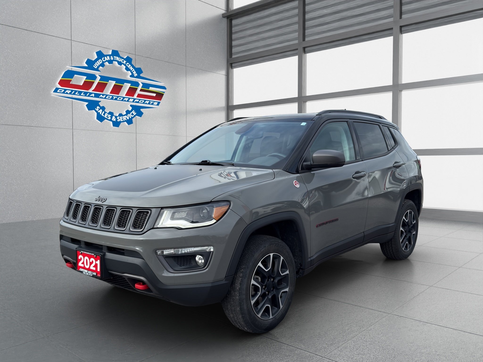 2021 JEEP COMPASS TRAILHAWK ELITE / $167.38 BIWEEKLY INCLUDING TAX / PANORAMIC SUNROOF / REMOTE START / NAVIGATION