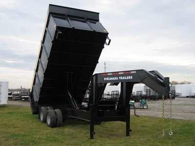 Canada Trailers GOOSENECK DECK OVER DUMP GNDT814-24KD