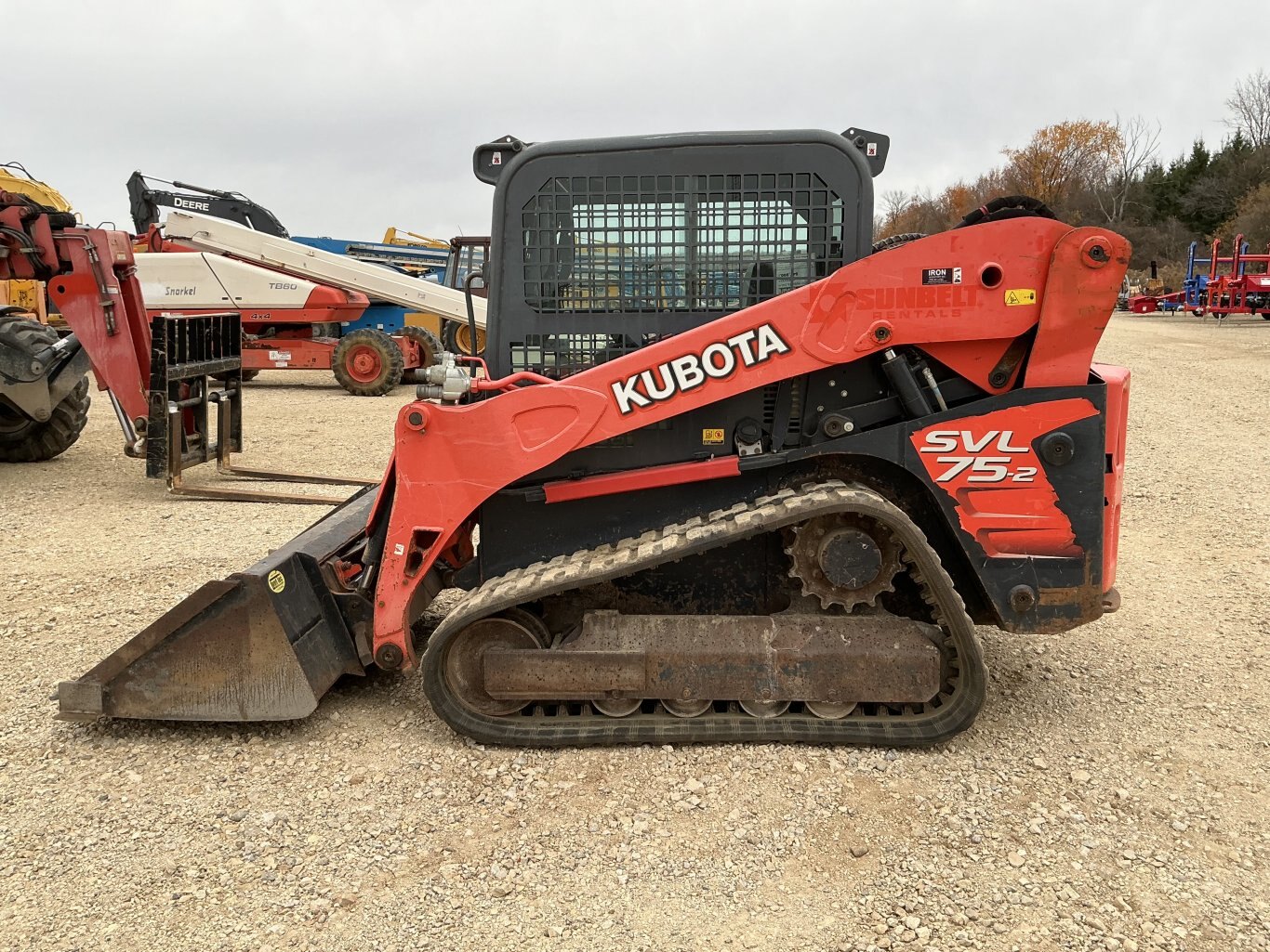 2017 KUBOTA SVL75 2 TRACK SKIDSTEER