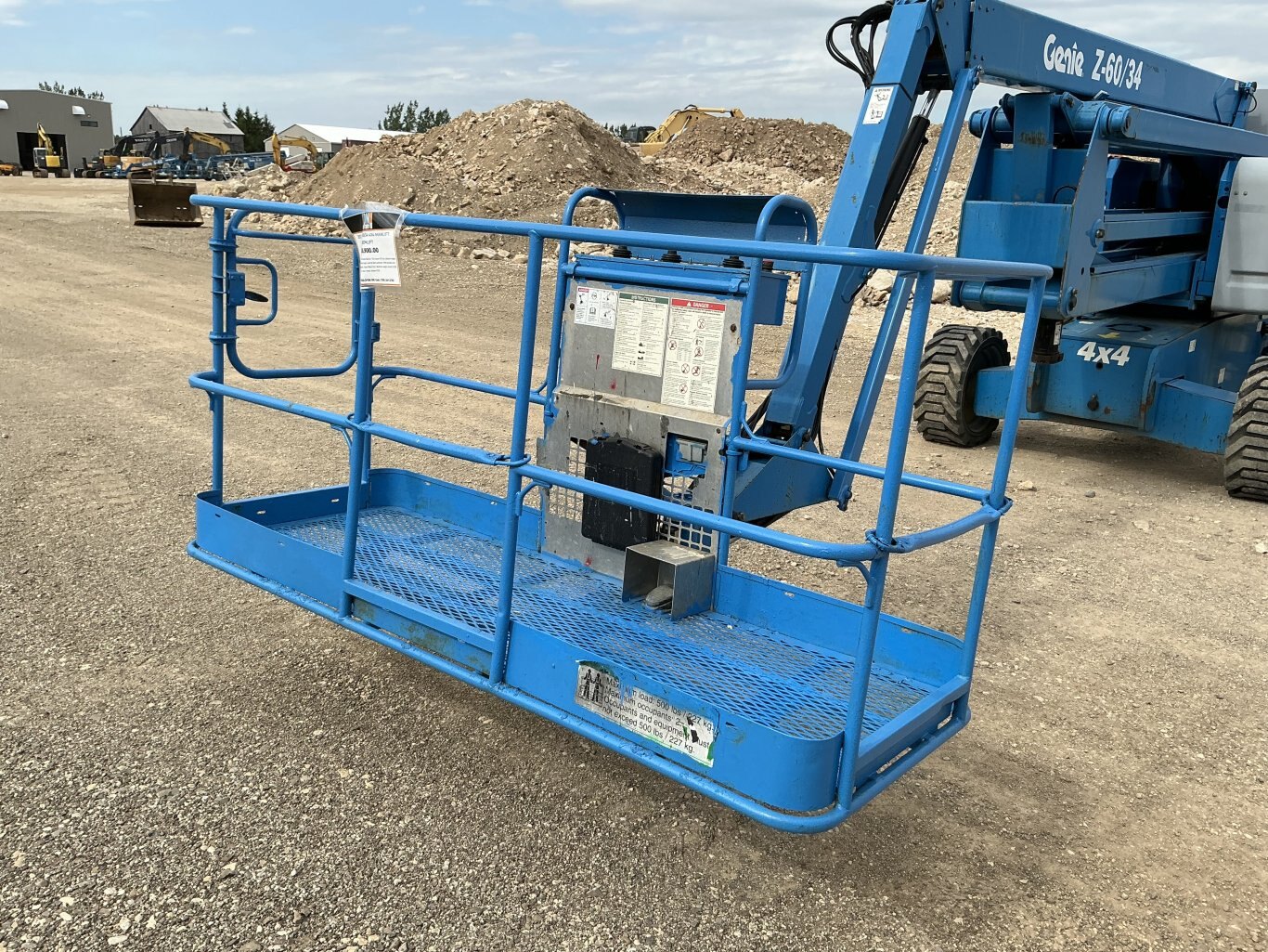 2012 GENIE Z60/34 4X4 MANLIFT BOOMLIFT