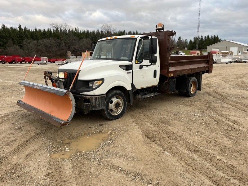 2012 International TERRASTAR Dump Truck with Plow