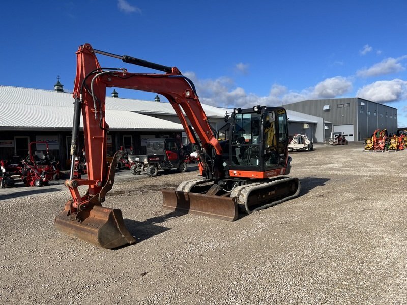 2018 KUBOTA KX080-4 Excavator 9 Ton Class