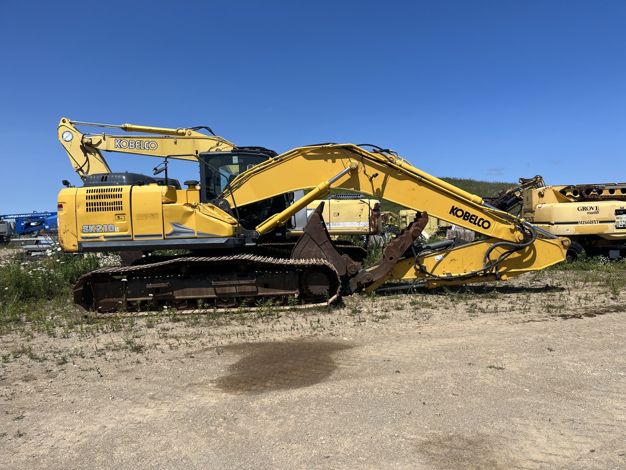 2023 Kobelco SK210LC 11 Excavator PARTING OUT