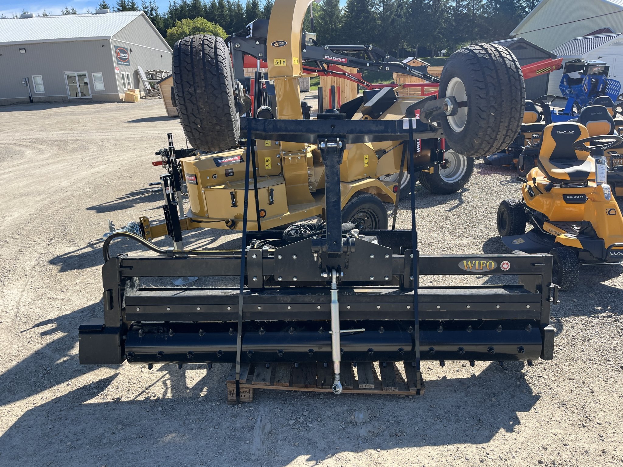 2026 WIFO Power Rake 84 RA84CR DEMO