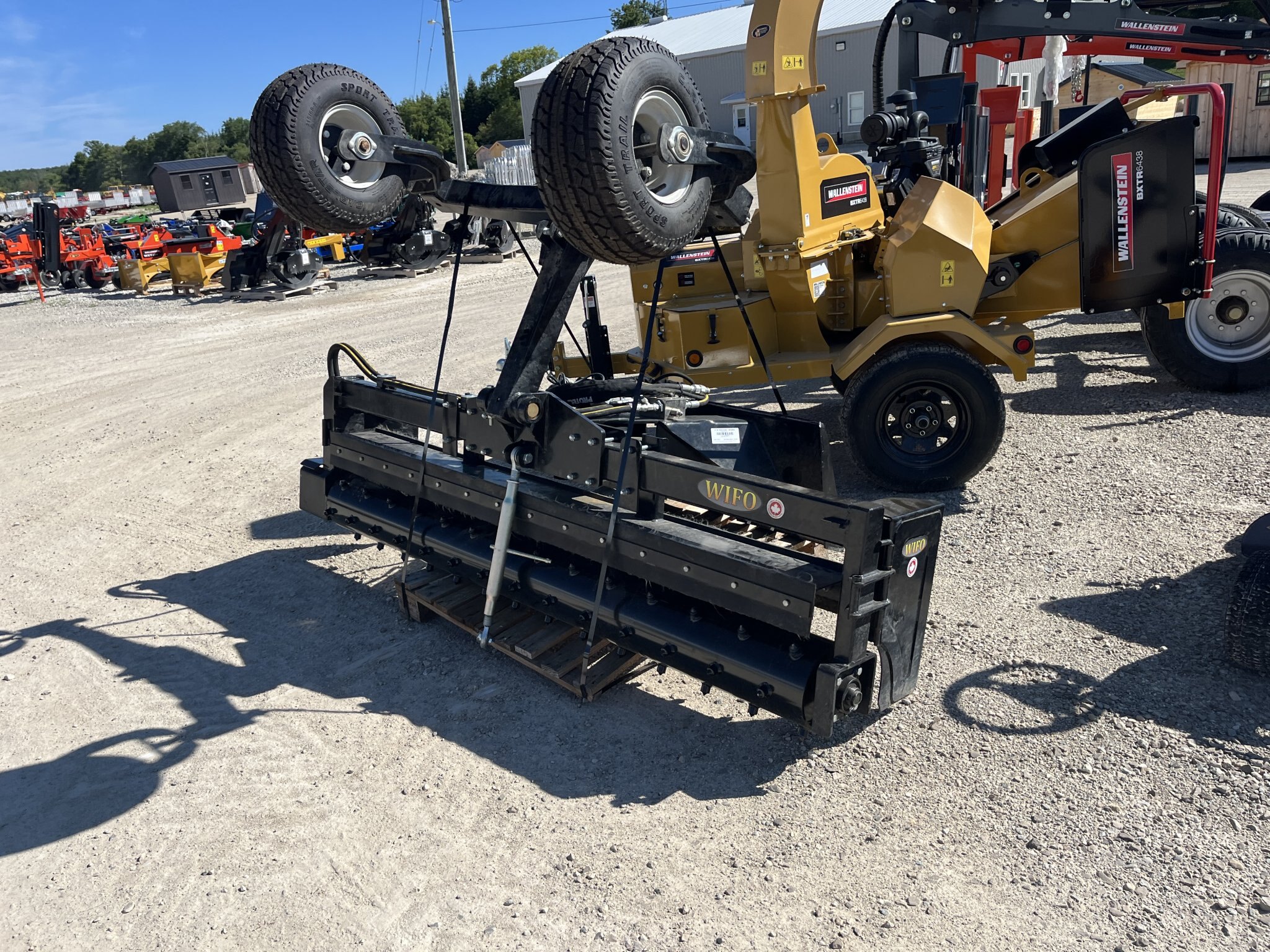 2026 WIFO Power Rake 84 RA84CR DEMO