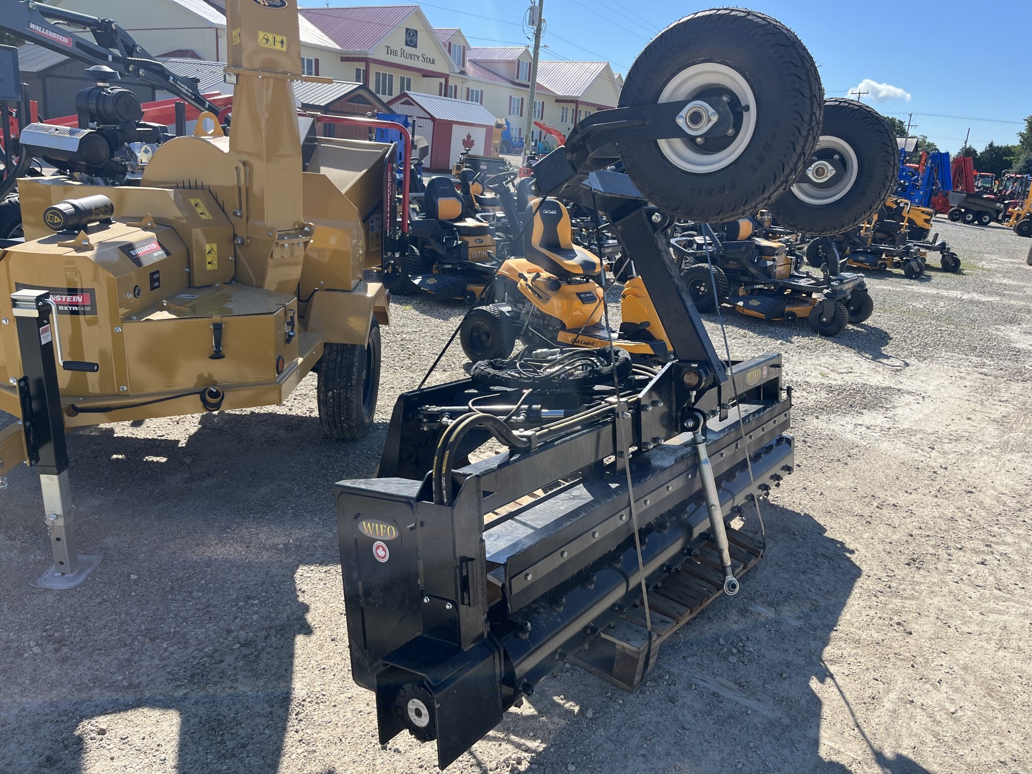 2026 WIFO Power Rake 84 RA84CR DEMO