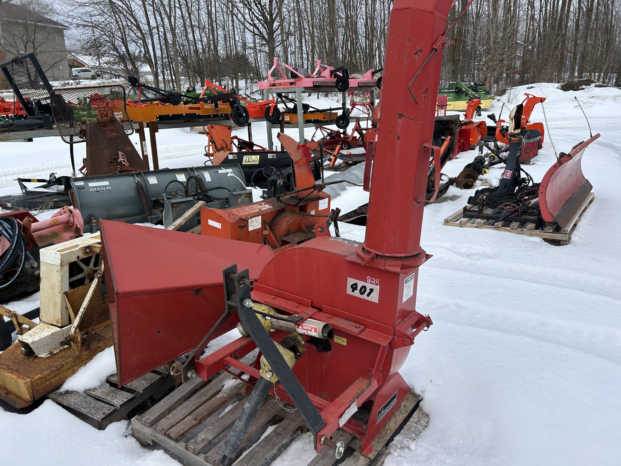 6 Foot Back Up Snowblower