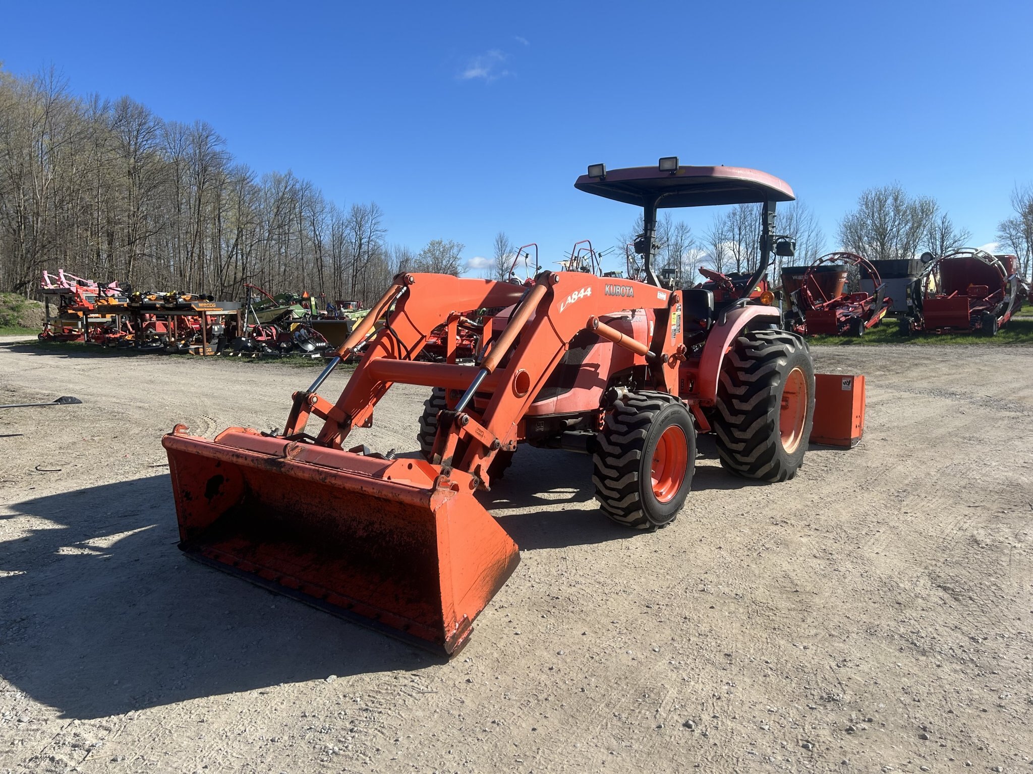 Kubota MX5100 With Kubota Loader and Snowblower