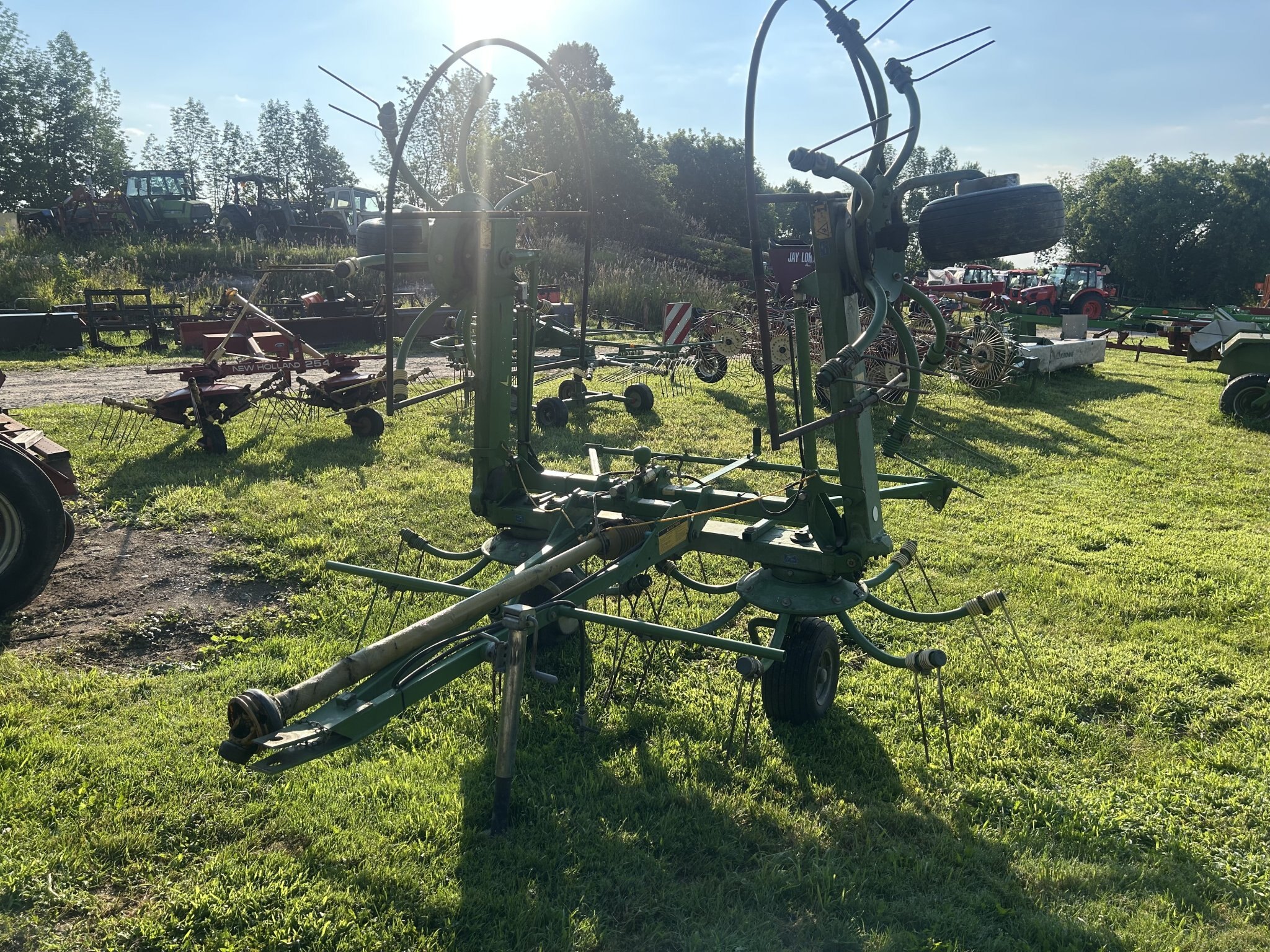 Krone KW 552T 4 Basket Tedder