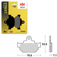 SBS ATV/UTV CERAMIC BRAKE PAD (6190581108)