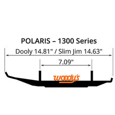 WOODY'S DOOLY CARBIDE RUNNER (DP4-1300)