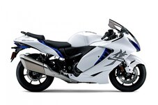 2023 Suzuki HAYABUSA Pearl Vigor Blue - Pearl Brilliant White