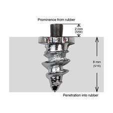 IGRIP SS-06 SHOULDERED TIRE STUDS