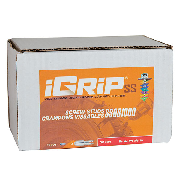 IGRIP SS 08 SHOULDERED TIRE STUDS