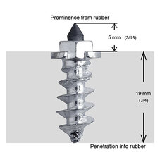 IGRIP SS-18R SHOULDERED RACING TIRE STUDS