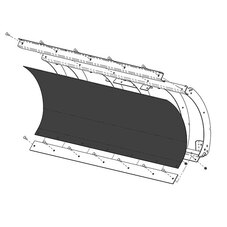 KFI Replacement Pro-Poly Plow Blade Face Sheet (105858-R)