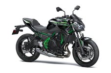 2025 Kawasaki Z650 Metallic Spark Black / Green