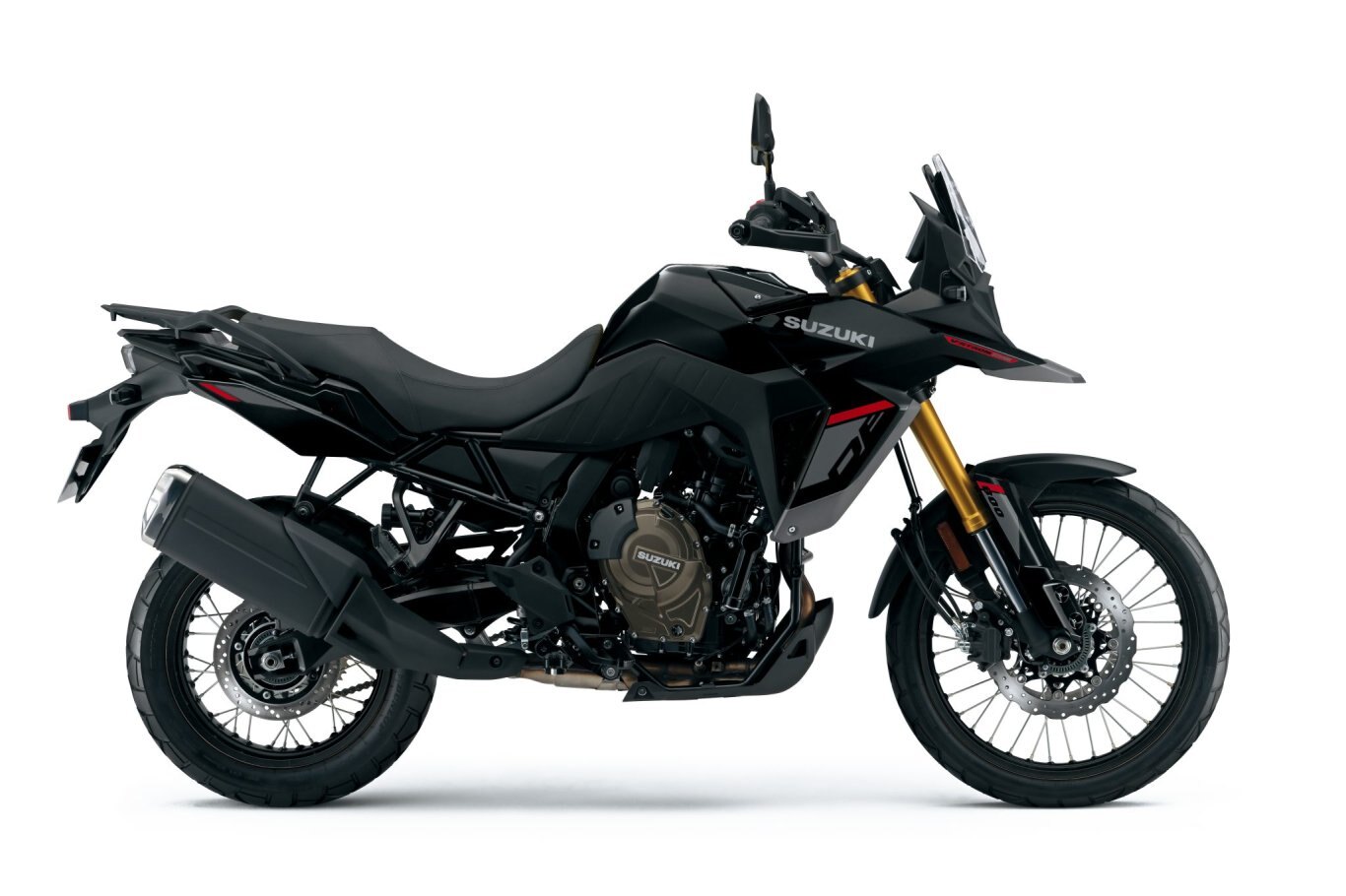 2025 Suzuki V-Strom 800DE Glass Sparkle Black