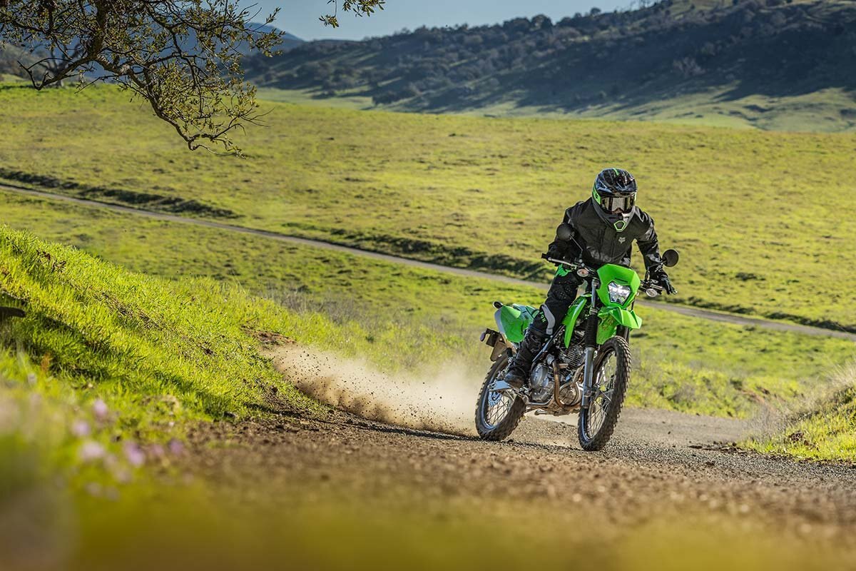 2025 Kawasaki KLX230 Lime Green