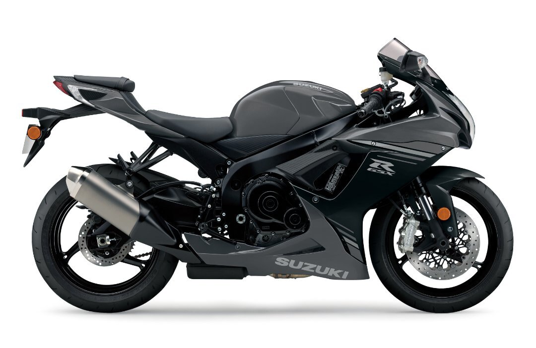 2025 Suzuki GSX-R600 Glass Sparkle Black / Solid Iron Grey