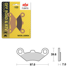 SBS SINTER BRAKE PAD (6460716108)