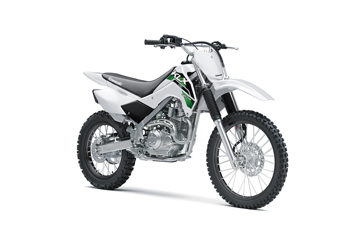 2026 Kawasaki KLX140R L Bright White