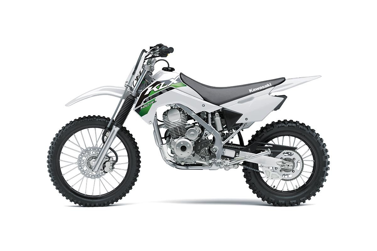 2026 Kawasaki KLX140R L Bright White