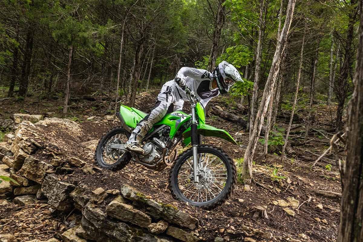 2026 Kawasaki KLX230R Lime Green