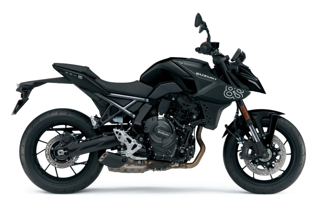 2026 Suzuki GSX 8S Glass Sparkle Black / Metallic Mat Black No.2 (KGL)