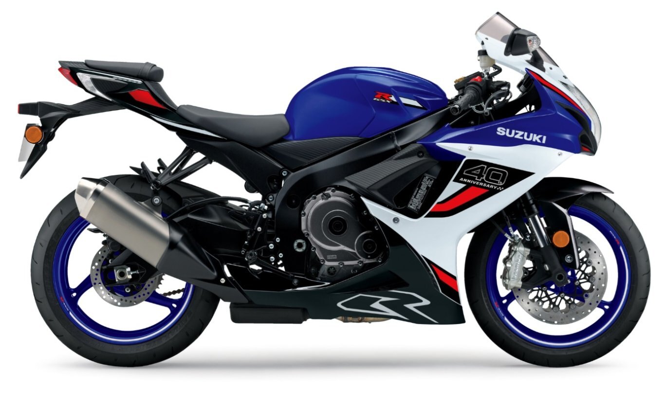 2026 Suzuki GSX R600 Pearl Vigor Blue / Pearl Tech White