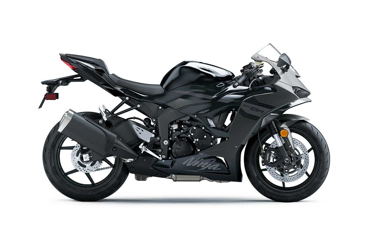 2026 Kawasaki NINJA ZX 6R Metallic Matte Graphenesteel Gray / Metallic Spark Black / Pearl Storm Gray
