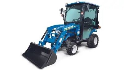 New Holland WORKMASTER™ 25S Sub-Compact - WORKMASTER™ 25S Cab + 100LC Loader