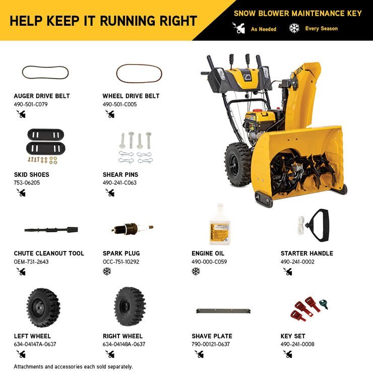 Cub Cadet 2X™ 26 TRAC IntelliPOWER® Snow Blower
