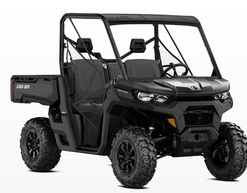 2024 Can-Am DEFENDER DPS 82 hp (69 lb-ft torque) Rotax HD10 V-twin engine Timeless Black