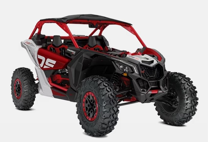 2024 Can-Am MAVERICK X3 X DS TURBO RR fiery-red-hyper-silver