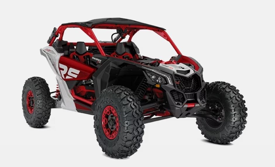 2024 Can-Am MAVERICK X3 X RS TURBO RR fiery-red-hyper-silver