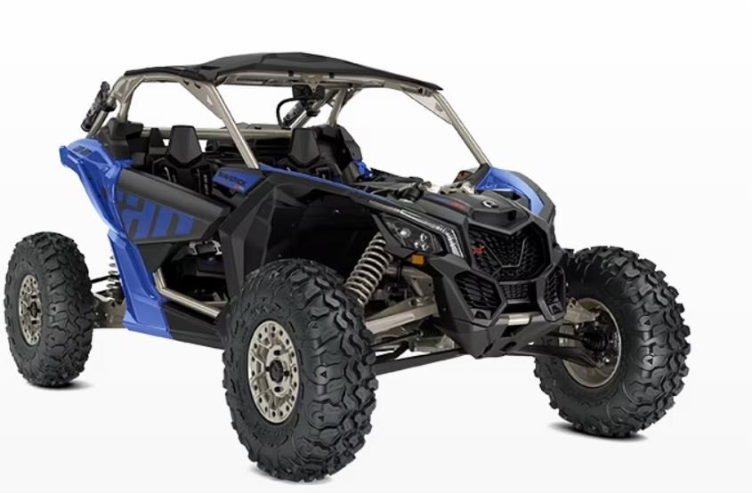 2024 Can-Am MAVERICK X3 X RS TURBO RR dazzling-blue-carbon-black